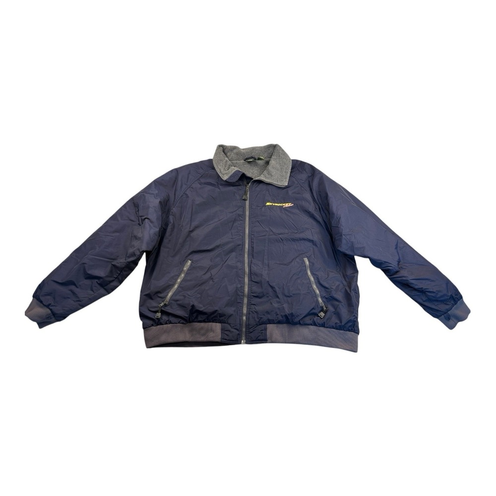 Vintage Shryock Racing Bomber Jacket 3XL Hartwell Windbreaker Team Gear‎